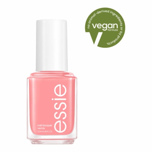essie salon-quality nail polish, vegan, vibrant pink, Around The Bend, 0.46 fl oz