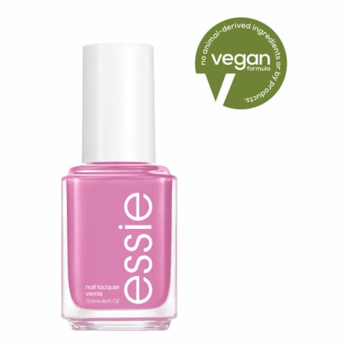 essie salon-quality nail polish, vegan, pink-purple, Suits You Swell, 0.46 fl oz