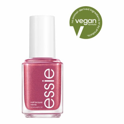 essie salon-quality nail polish, vegan, muted mauve plum, Ferris Of Them All, 0.46 fl oz