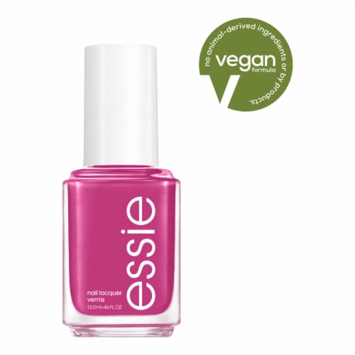 essie salon-quality nail polish, vegan, midtone magenta, Swoon In The Lagoon, 0.46 fl oz