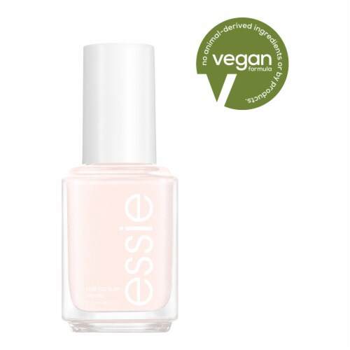 LOVE by Essie 80 percent plant-based nail polish, vegan, pink, Get It Girl, 0.46 fl oz