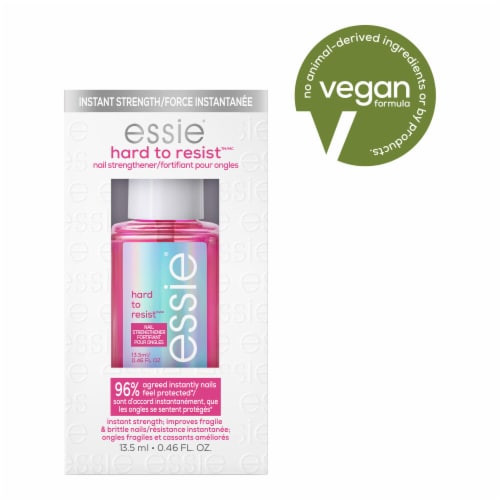 essie nail care, vegan, strengthener treatment, glow, shine, Glow & Shine (pink tint), 0.46 fl oz