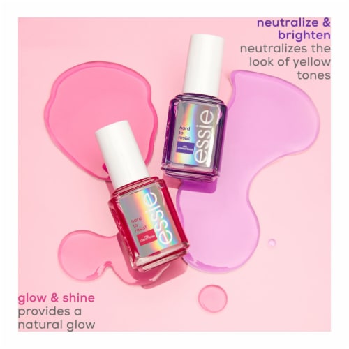 essie nail care, vegan, strengthener treatment, glow, shine, Glow & Shine (pink tint), 0.46 fl oz