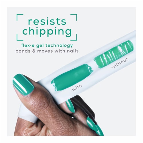 essie gel couture gel-like nail polish, vegan, clear, matte top coat, 0.46 fl oz