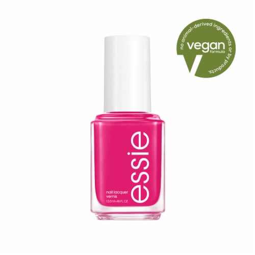 essie salon-quality nail polish, vegan, magenta pink, Pencil Me In, 0.46 fl oz