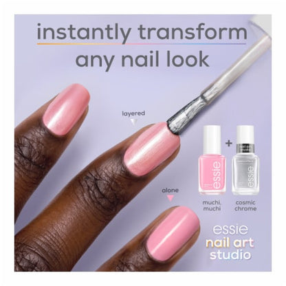 essie Nail Art Studio special effects nail polish, chrome, vegan, cosmic chrome, 0.46 fl oz