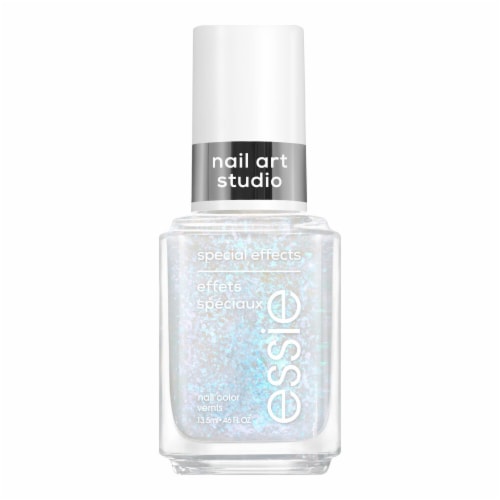 essie Nail Art Studio special effects nail polish, pearl, vegan, blue, divine dimension, 0.46 fl oz