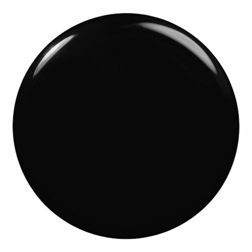 essie gel couture gel-like nail polish, vegan, black, like It loud