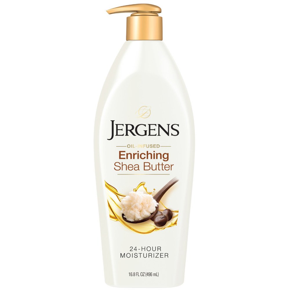 Jergens Shea Butter 16.8oz 24Hr Moisturizer Lotion Pump
