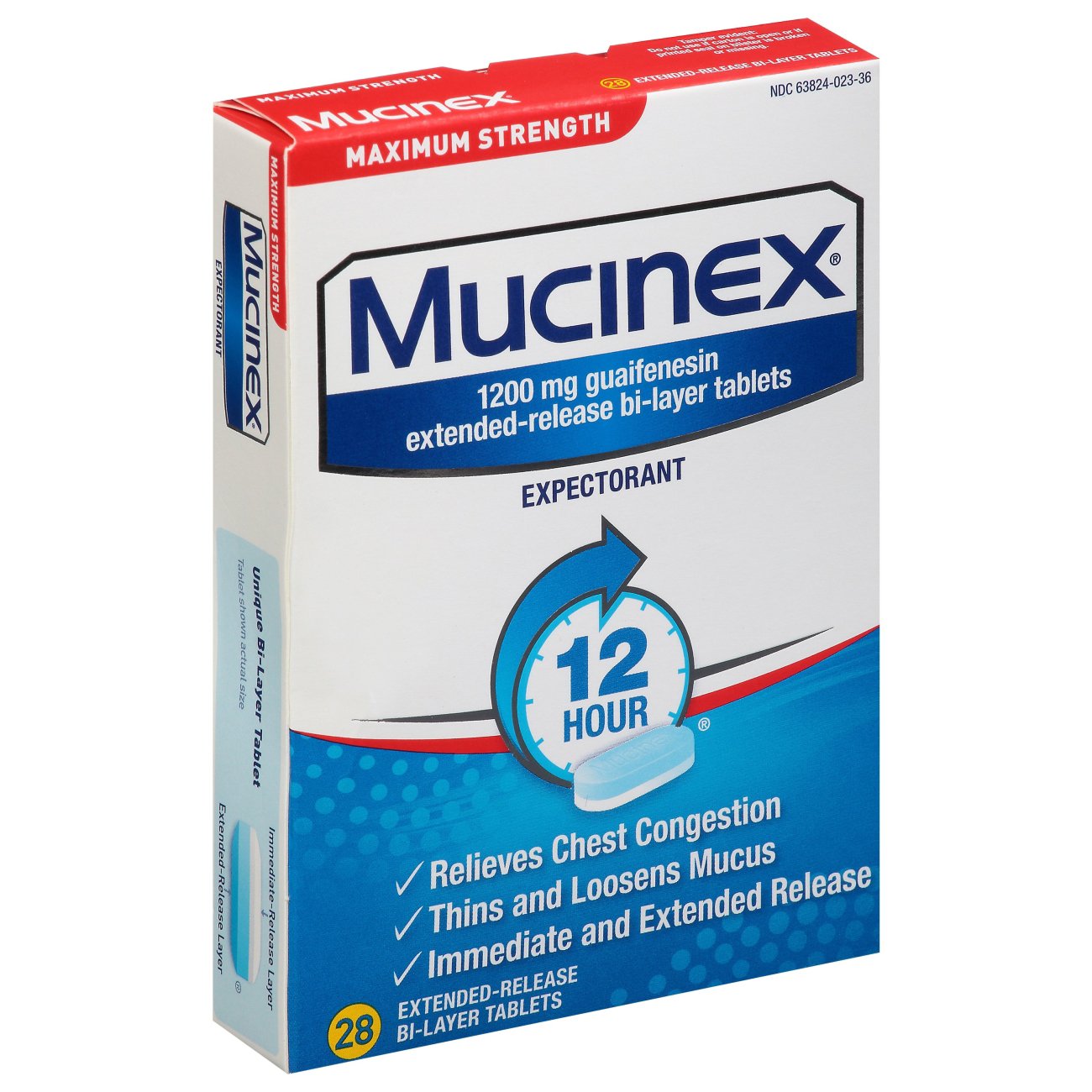 MUCINEX 12HR DL FLOORSTAND 30PC