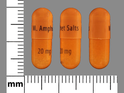 AMPHET SALT CMB TB 15MG 100    C2