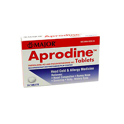 APRODINE TB 60-2.5MG 24 BXD