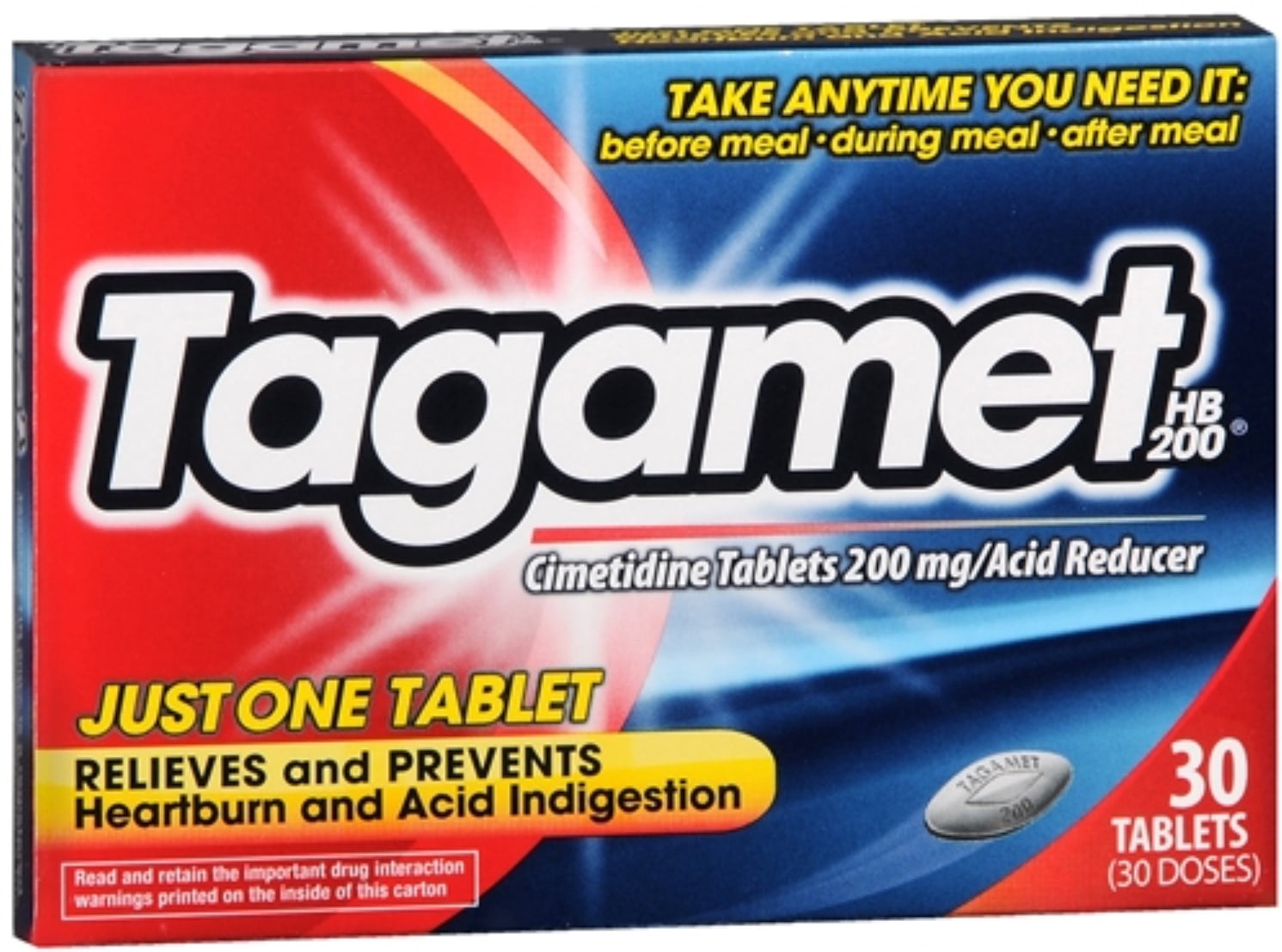 TAGAMET HB TB 200MG 30