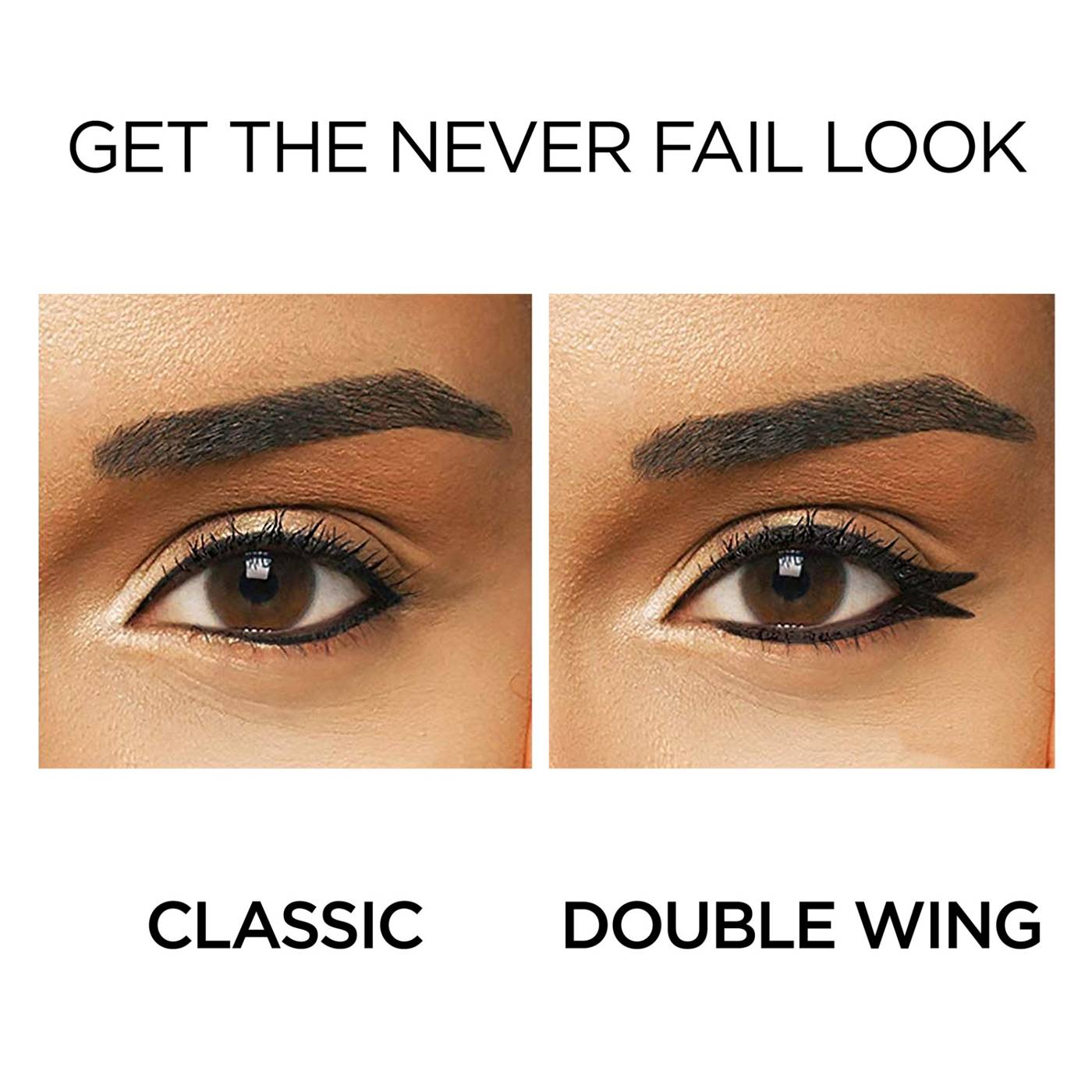 L'ORÉAL PARIS Infallible Never Fail Pencil Eyeliner with Built in Sharpener, 531 Brown, 0.008 oz.