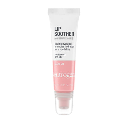 Neutrogena MoistureShine Lip Soother Gloss, SPF 20, Glow 70, .35 oz