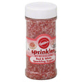 WHITE SPARKLING SUGARS 8OZ