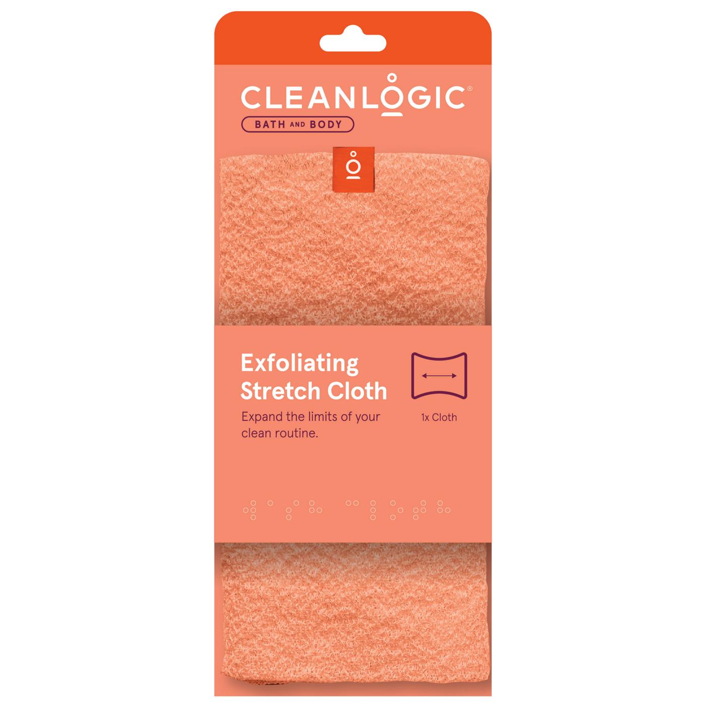 Clean Logic Bath & Body Exfoliating Stretch Cloth