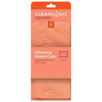 Clean Logic Bath & Body Exfoliating Stretch Cloth Ss