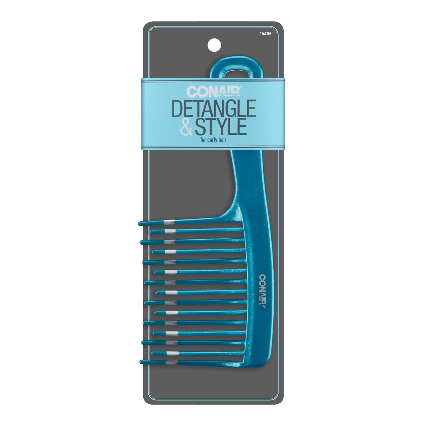 CONAIR  Detangle & Style Cushion Hair Brush and Styling Comb Set - Assorted