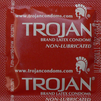 TROJAN ENZ NON LUBE CONDOM 3CT