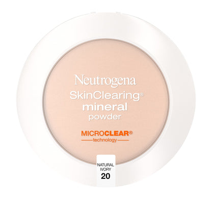Neutrogena SkinClearing Mineral Acne Powder, Natural Ivory 20, .38 oz