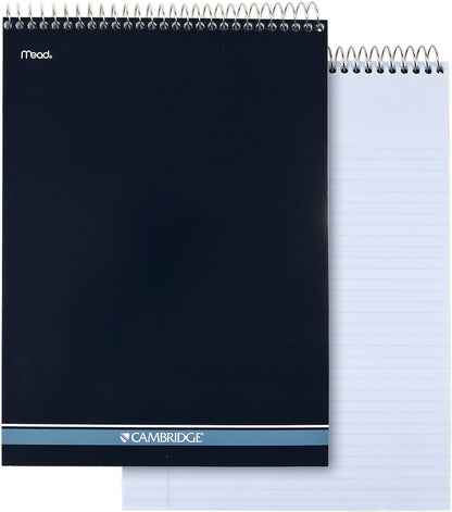 Cambridge® Stiff-Back Wire Bound Notebook