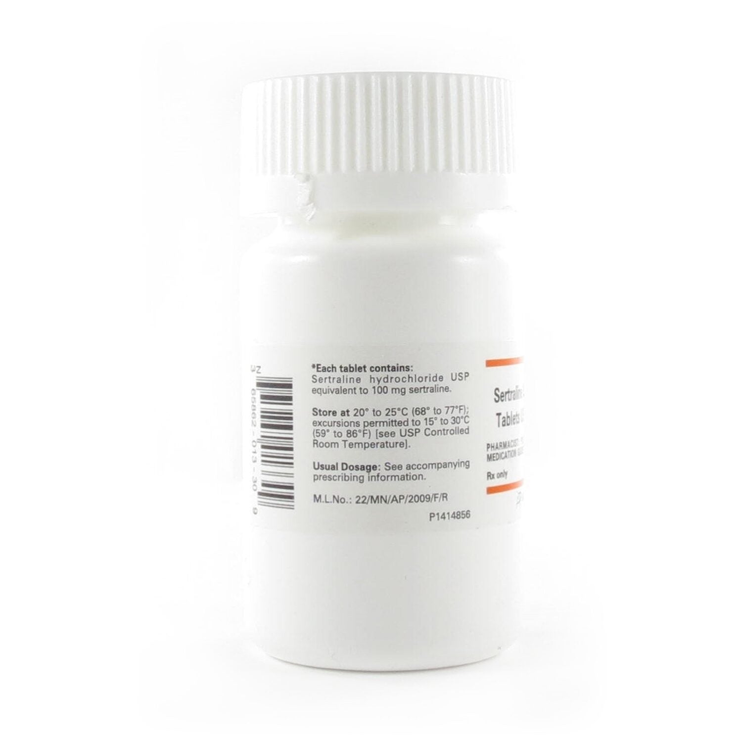SERTRALINE HCL TB 100MG 100 CPLT