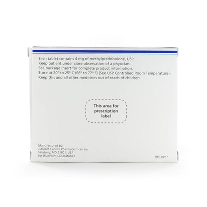 METHYLPRED TB 4MG 21UU DOSE PACK