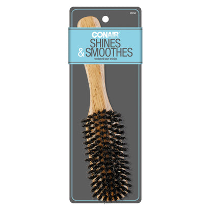 CONAIR Styling Essentials Boar Bristles Medium Round Hair Brush
