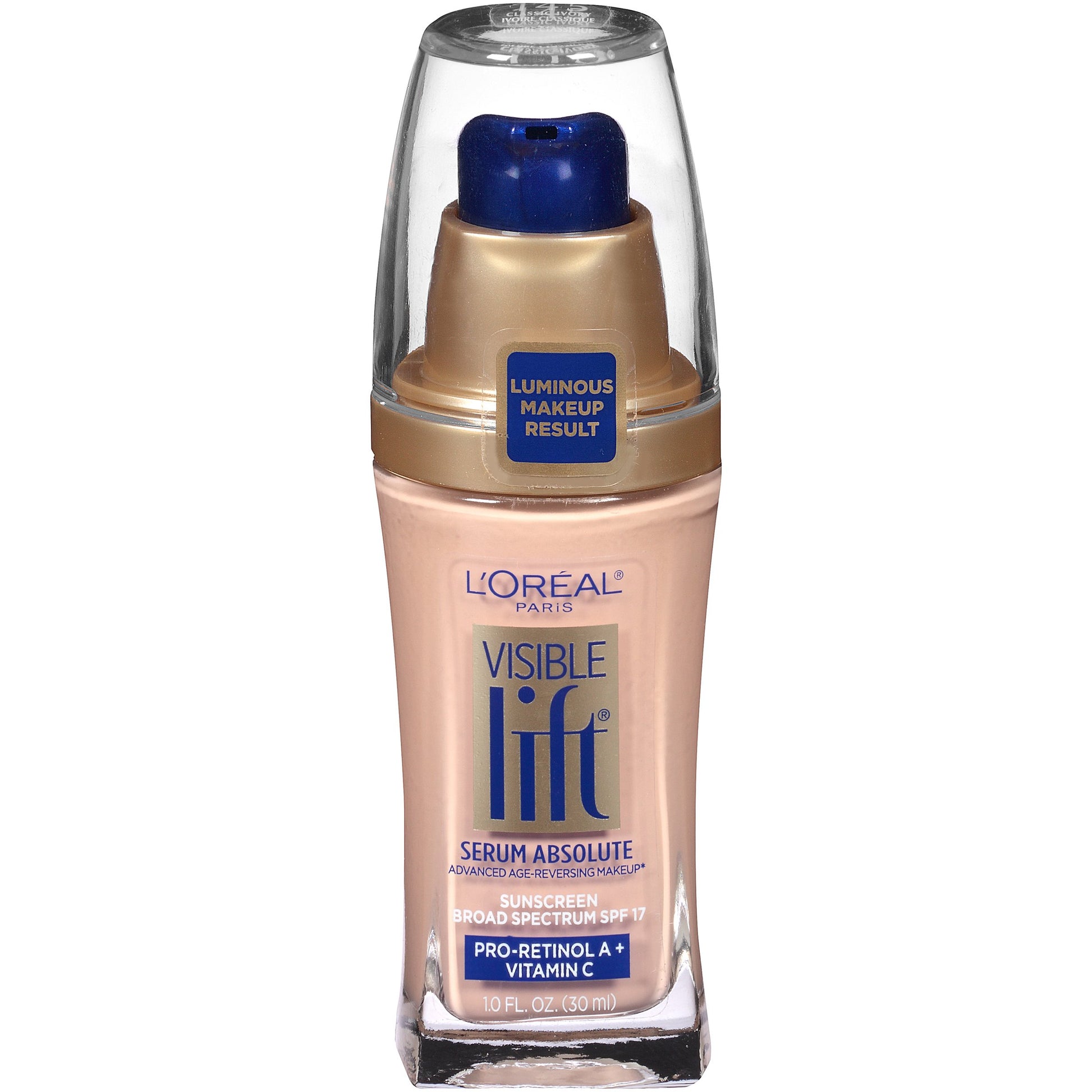 L'ORÉAL PARIS Visible Lift Serum Absolute Lightweight Foundation, 157 Classic Tan, 1 oz