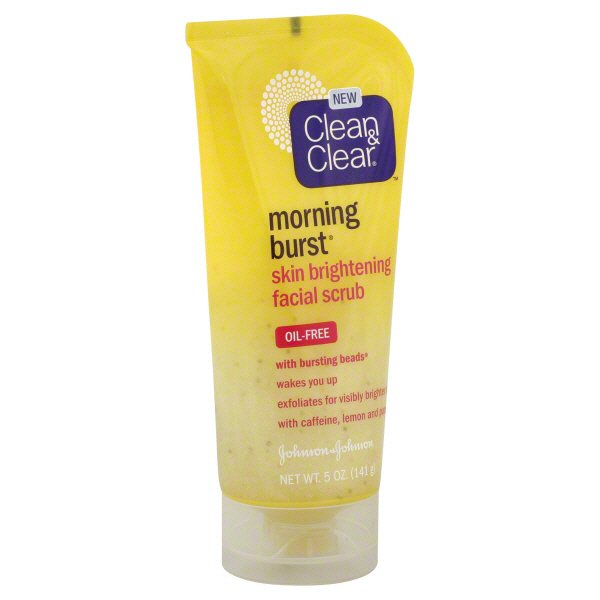 Clean & Clear Morning Burst Facial Scrub 5oz (Oil-Free)