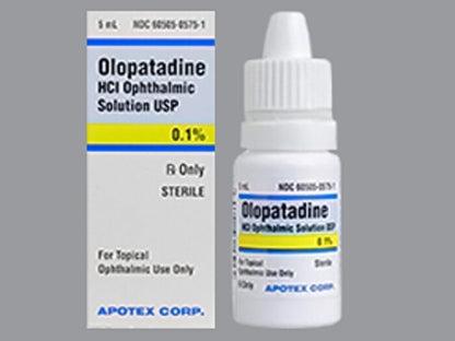 OLOPATADINE HCL 0.1% O/S 5 ML