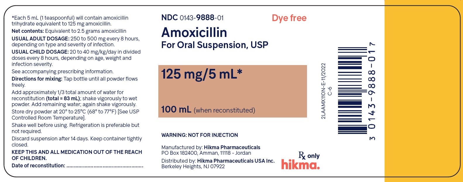 AMOXICILLIN CW 125MG 100