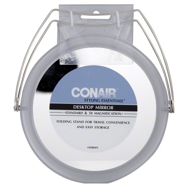 CONAIR Styling Essentials 2-Sided Desktop Mirror - Clear