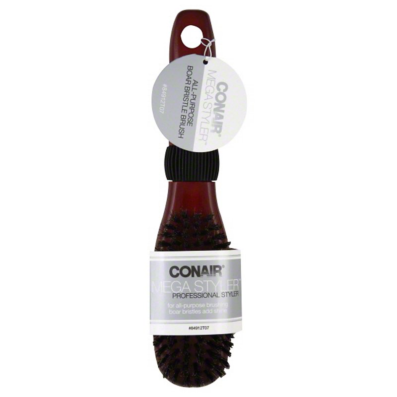 CONAIRMAN 100% Boar Bristle All-Purpose Hair Brush