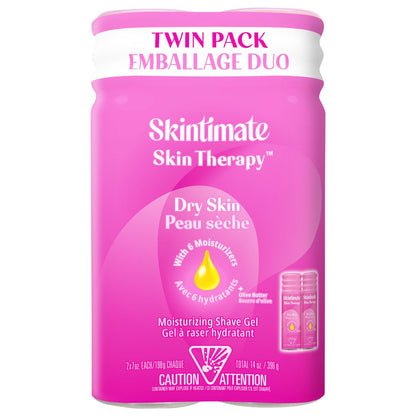 Skintimate Shave Gel Skin Therapy 7oz Dry Skin Vitamin-E