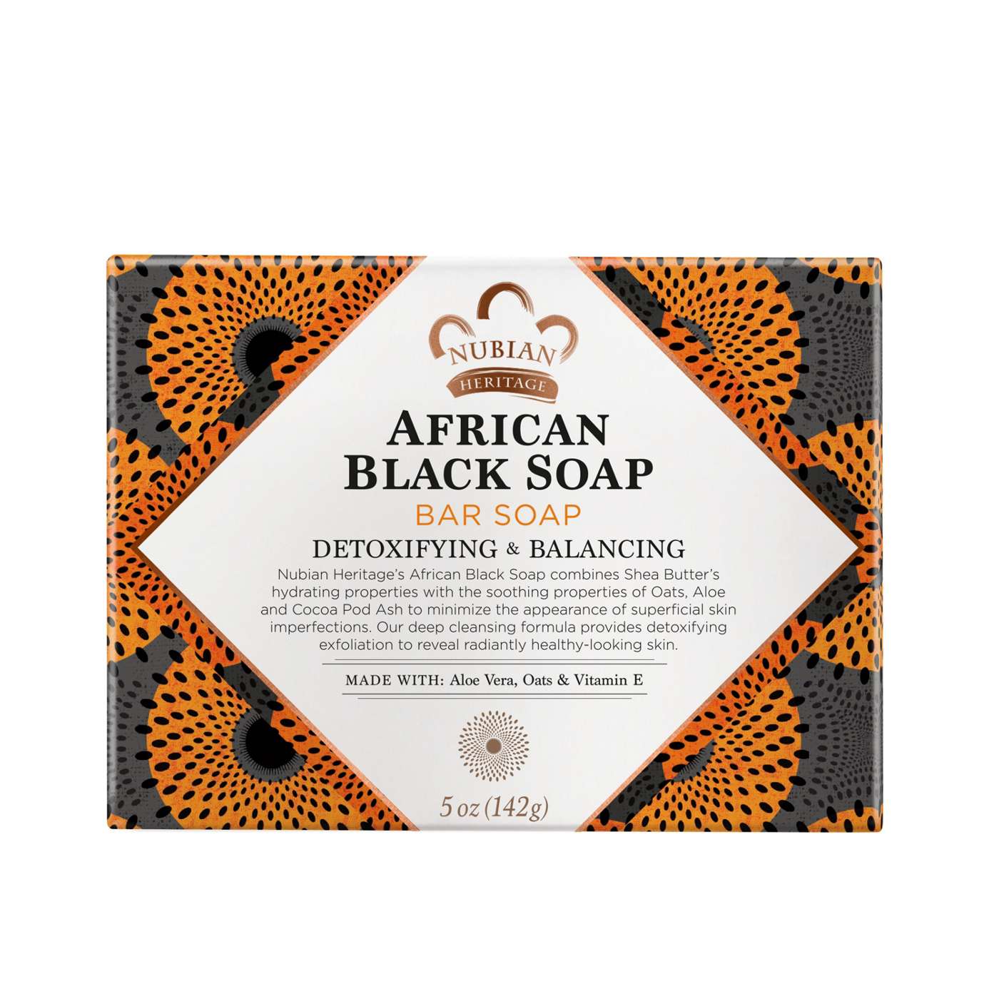 NUBIAN HERITAGE BAR SOAP,AFRICAN BLK SOAP
