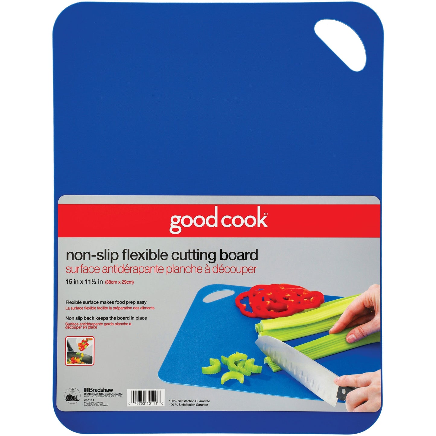 Good Cook Non-Slip Flexible Cutting Board - Assorted Colors, 11.5" x 15"