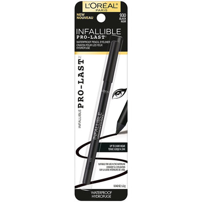 L'ORÉAL PARIS Voluminous Smoldering Eyeliner with Custom Sharpener, 645 Black, 0.087 oz.