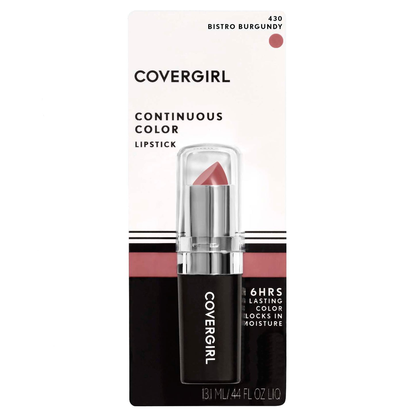 COVERGIRL Continuous Color Lipstick - 430 Bistro Burgundy
