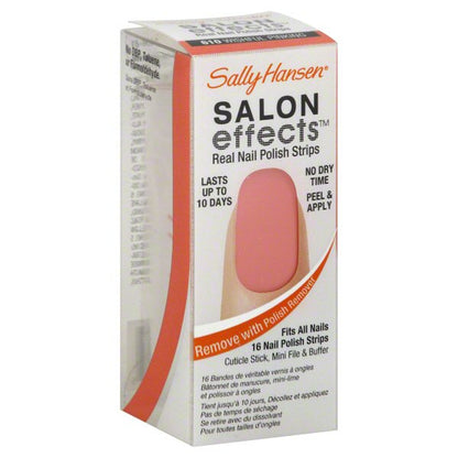 Sally Hansen Salon Effects Nail Strips Nail Polish - Pink Blossom, 32 count