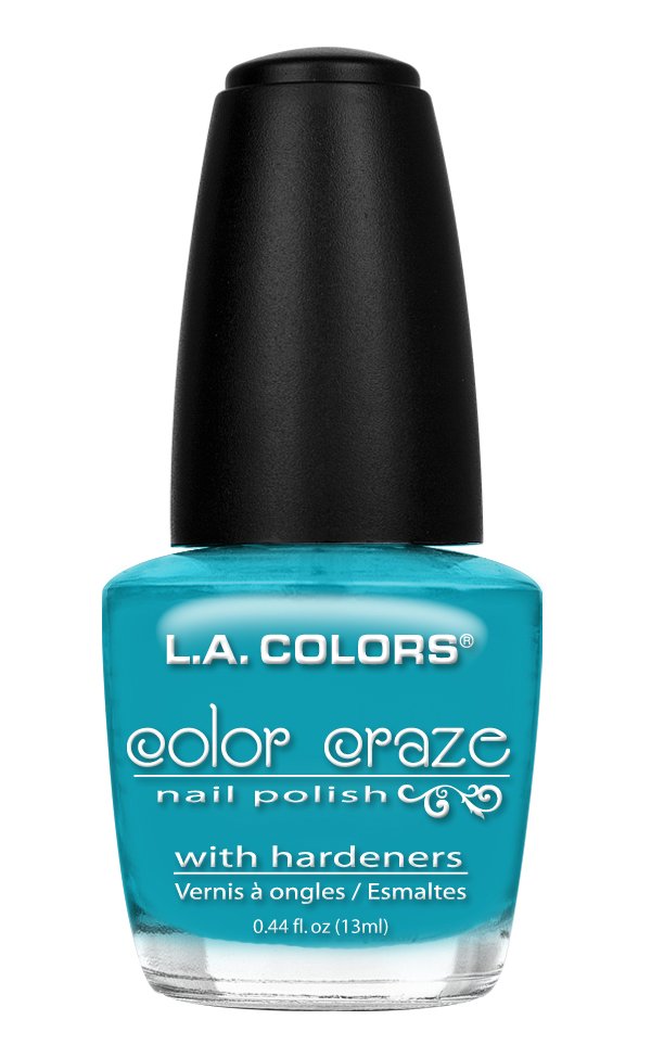 L.A. Colors Color Craze Nail Polish - Sea Siren, 0.44 fl oz
