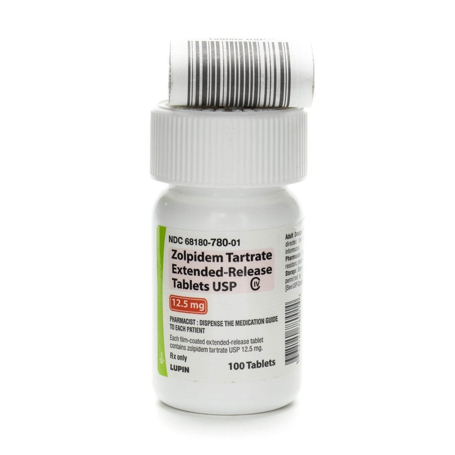 ZOLPIDEM TART ER TB 12.5MG 100 C4