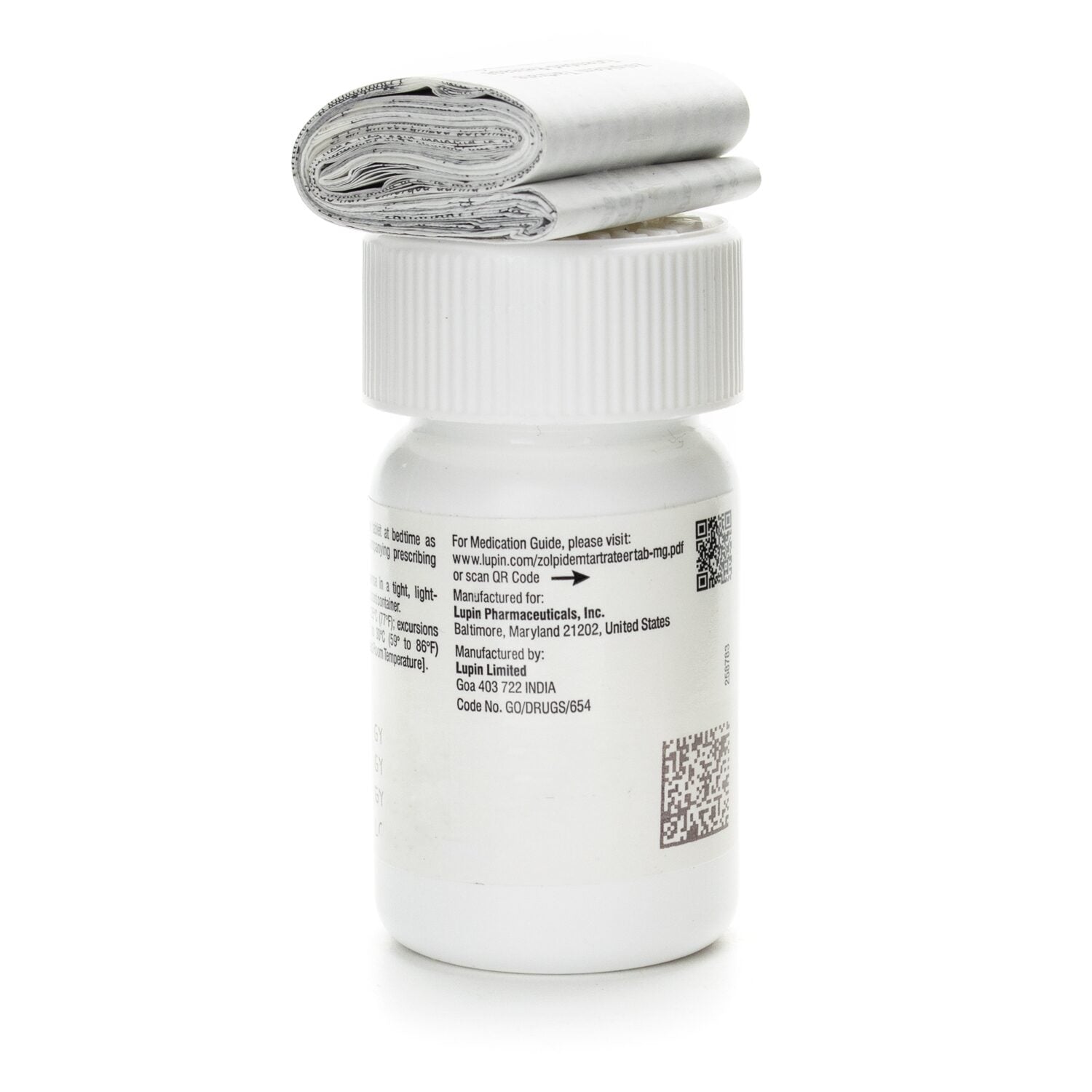 ZOLPIDEM TART ER TB 12.5MG 100 C4