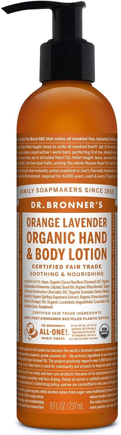 DR. BRONNER'S LOTION,OG2,ORANGE LAVENDR