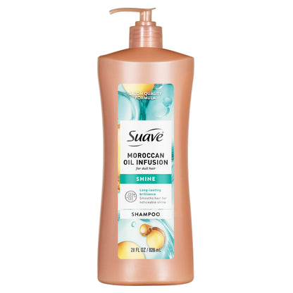 Suave Shampoo Moroccan Oil Infusion Shine 12.6oz