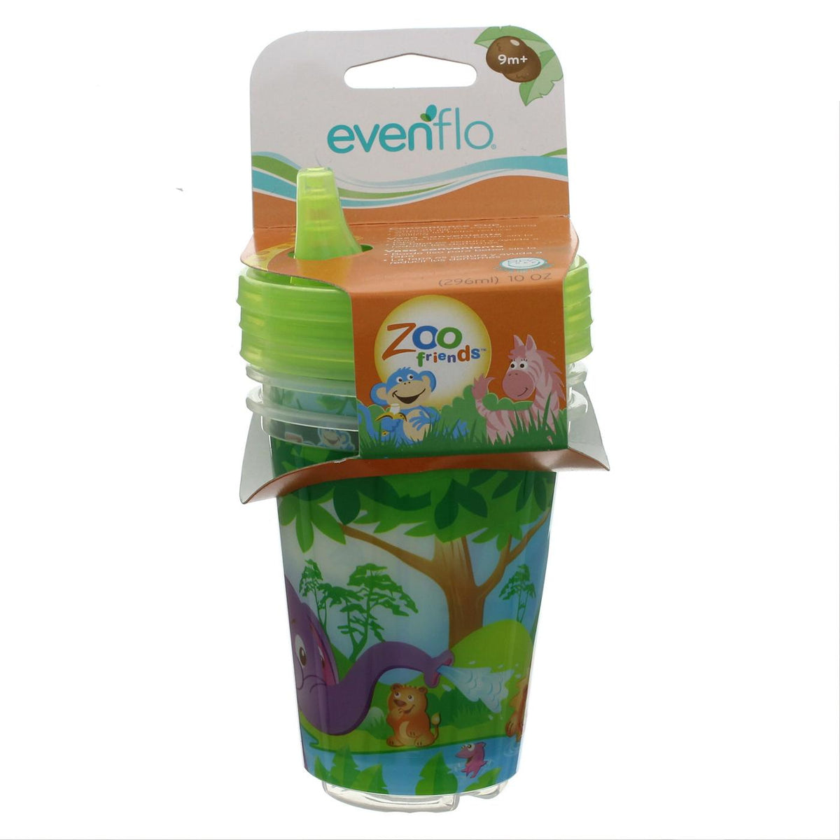 Evenflo Zoo Friends Sippy, 10 oz