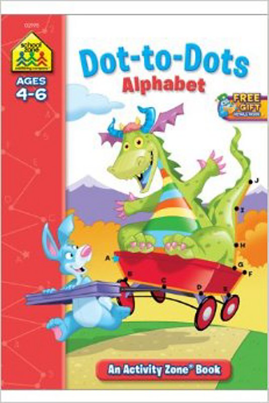 School Zone Dot to Dots Workbook Ages 4 to 6