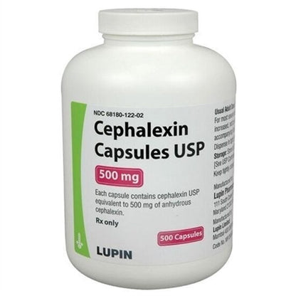 CEPHALEXIN CP 500MG 5X10UD