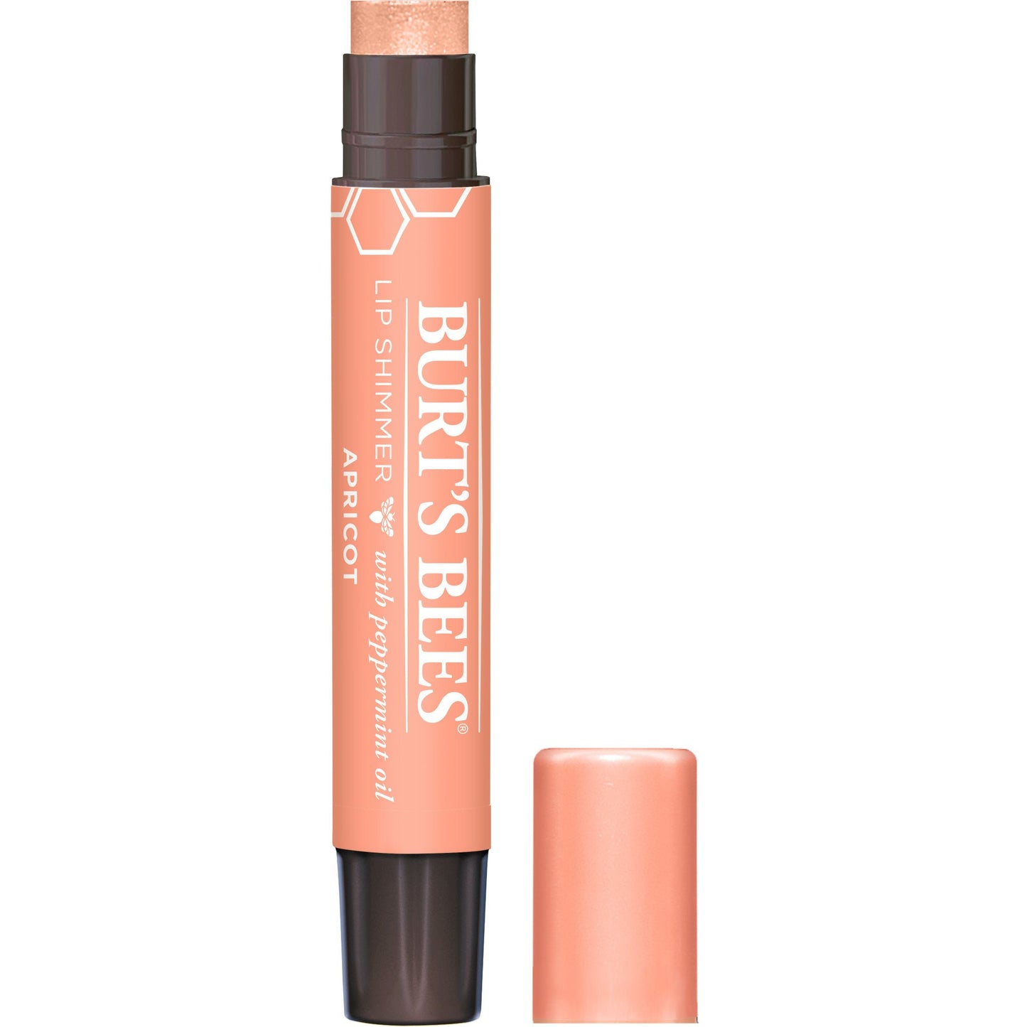 Burt's Bees Lip Shimmer - Apricot